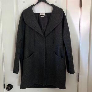 Wilfred Grey Wool Coat size Large
